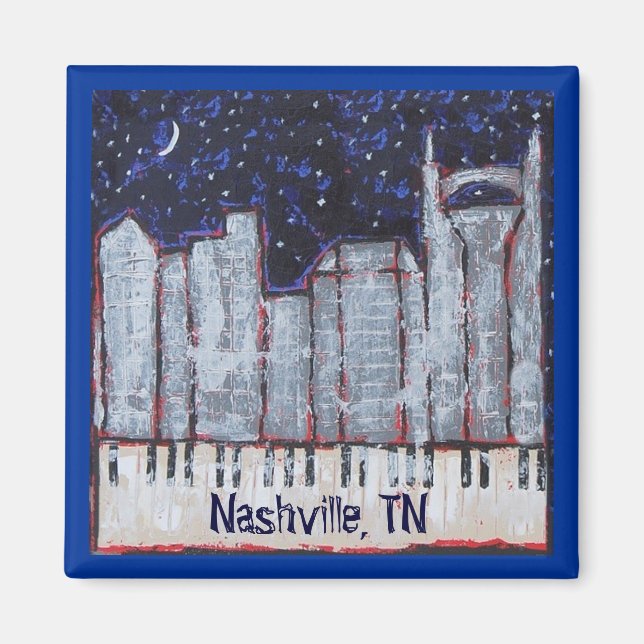 Imã Nashville no ímã noturno (Frente)