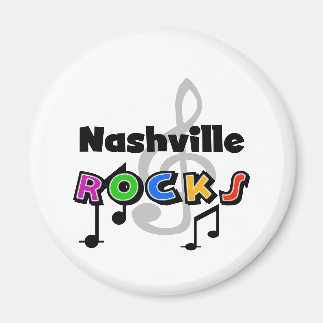 Imã Nashville Rocks (Frente)