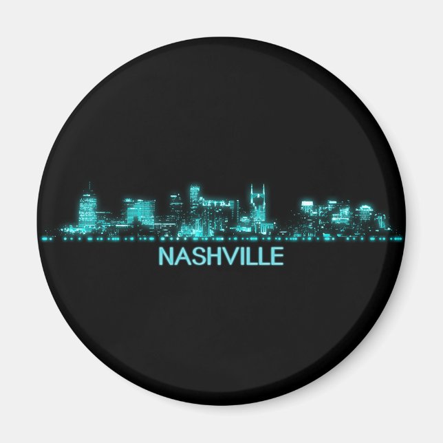 Imã Nashville Skyline (Frente)