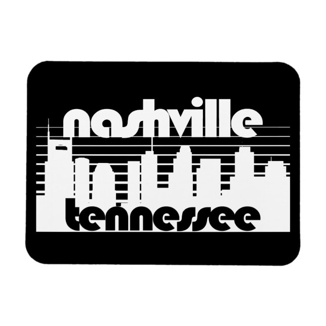 Ímã Nashville Tennessee (Horizontal)