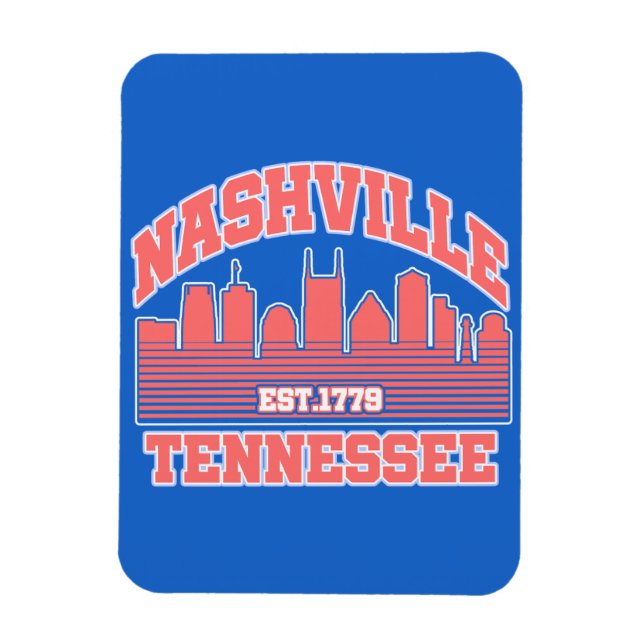 Ímã Nashville,Tennessee (Vertical)