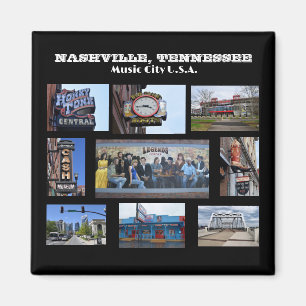 Imã Nashville, Tennessee Magnet