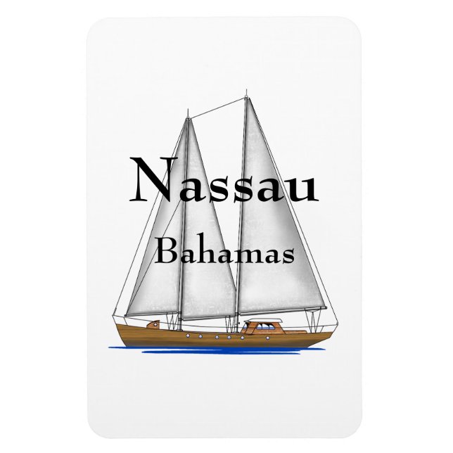 Ímã Nassau Bahamas (Vertical)