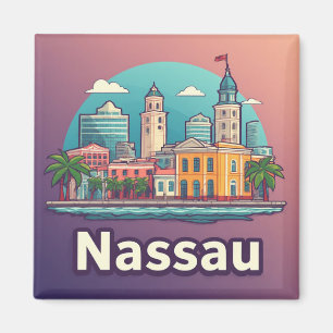 Imã Nassau Bahamas Ilha Lembrança de Viagem 🌴