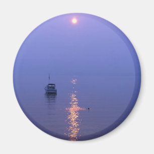 Imã Natação do por do sol