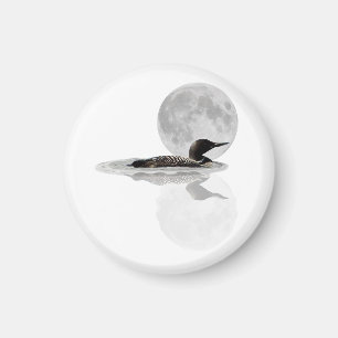 Imã Natações De Lua No Magneta De Lua