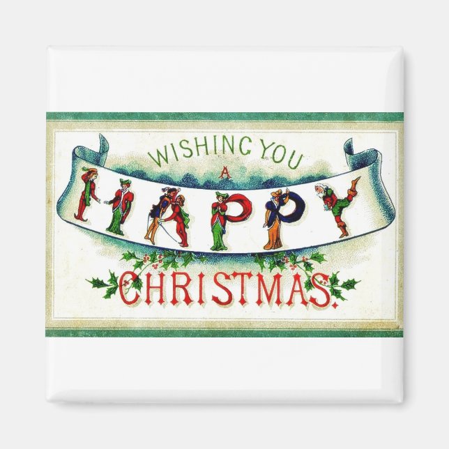 Imã Natais vintages (Frente)