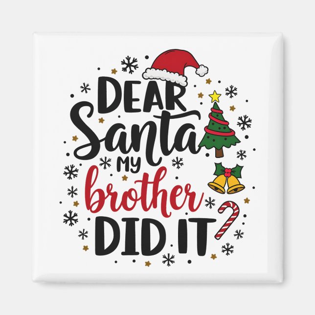 Imã natal 2025, (Frente)