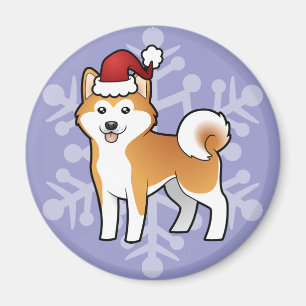 Imã Natal Akita Inu/Shiba Inu