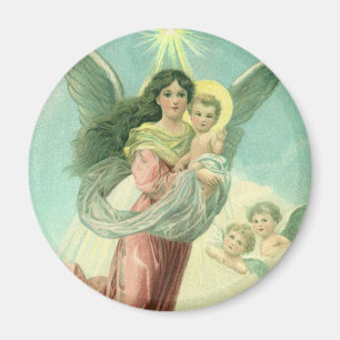 Imã Natal Antigo, Anjo Vitoriano com Menino Jesus