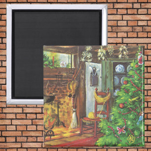 Imã Natal Antigo, Cabana Aconchegante com Lareira