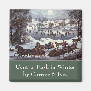 Imã Natal Antigo, Central Park no Inverno