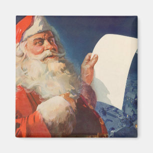 Imã Natal Antigo, Papai Noel Lista de Meninos Maus e B