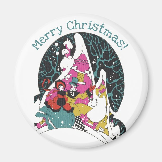 Imã Natal Antigo, Pessoas da Cidade Vitoriana Elegante (Frente)