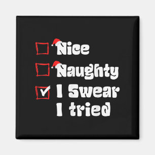 Imã Natal Bom Travesso Eu Juro Tentei Lista Travessa P