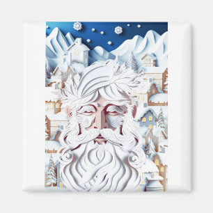 IMÃ NATAL BRANCO