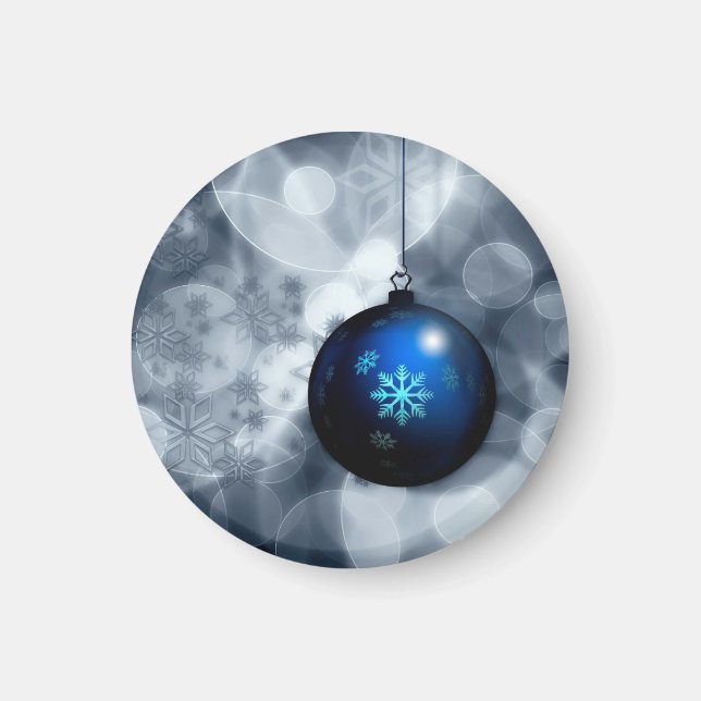 Imã Natal brilhante (Frente)