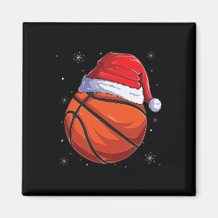 Imã Natal Bysketbyll Byll Santa Hat Divertimento Espor