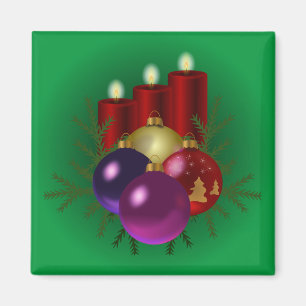 Imã Natal Colorido