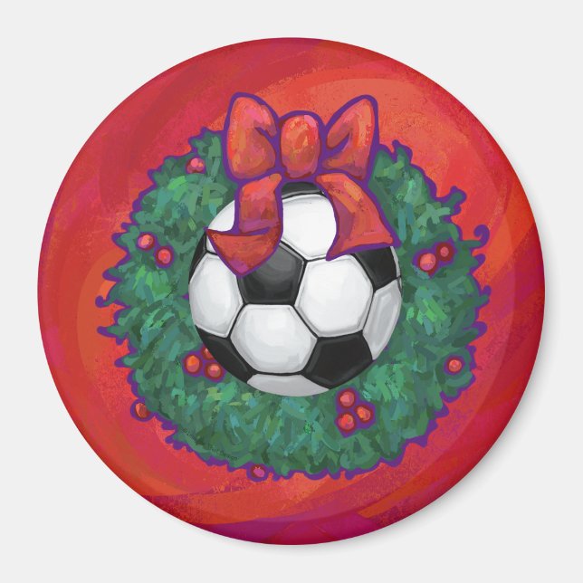 Imã Natal da Bola de Futebol (Frente)