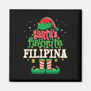 Imã Natal da Favorita de Papai Noel Combinando Filipin