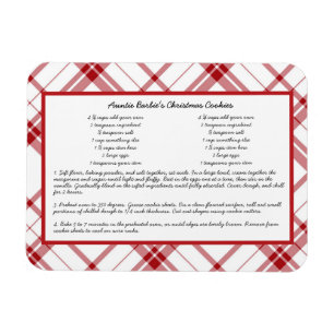 Ímã Natal da Receita Familiar