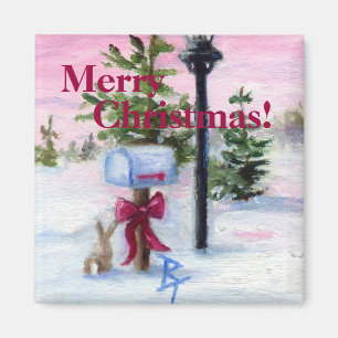 Imã Natal da Terra das Maravilhas do inverno! Íman