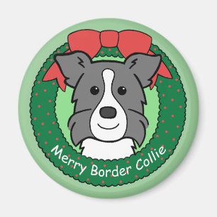 Imã Natal de border collie