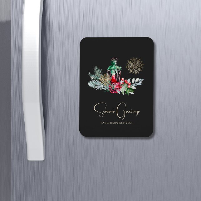 Ímã Natal de Lanterna Minimalista do Elegante Personal (Criador carregado)