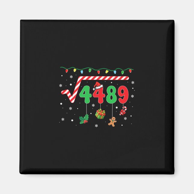 Imã Natal Divertido 6 7 Professor de Matemática 67 Mem (Frente)