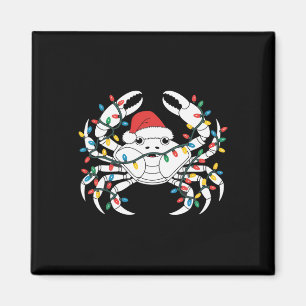 Imã Natal do King Crab Santa Hat
