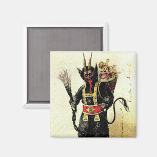 Imã Natal do Krampus Assusty Demon Holiday