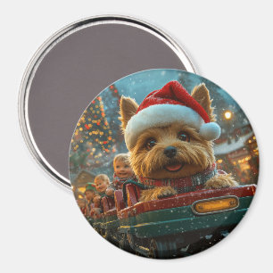 Imã Natal do Rolador de Cachorros Terrier australiano