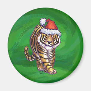 Imã Natal do tigre no verde