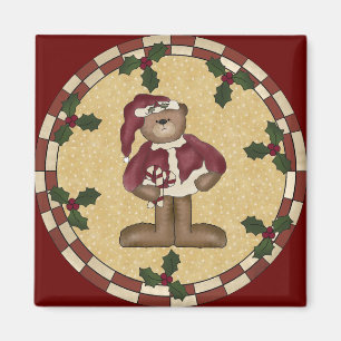 Imã Natal do urso de ursinho