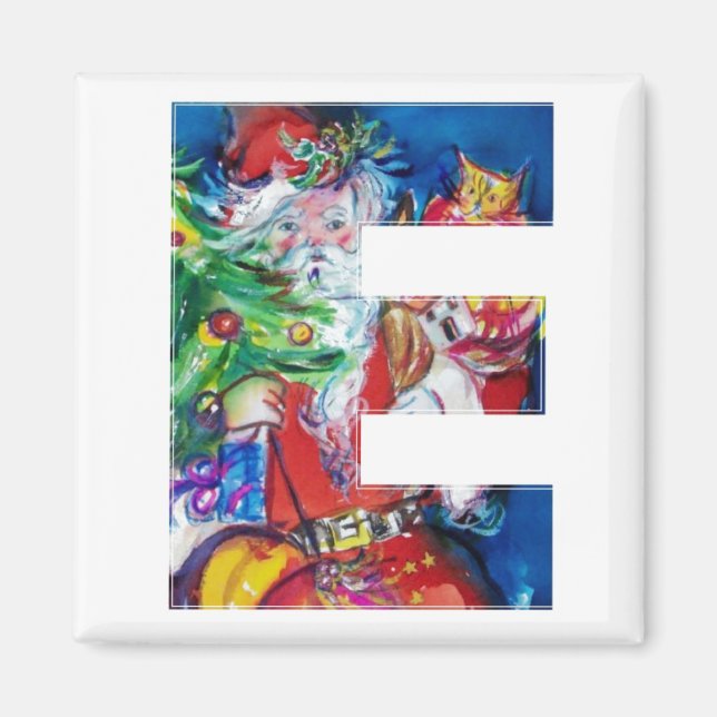 IMÃ NATAL E CARTA/PAPAIS NOEIS COM ÁRVORE DE NATAL (Frente)