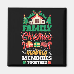 Imã Natal em Família Feminino Criando Memórias Juntos