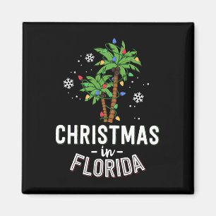 Imã Natal Em Flórida A Família Palm Trees Va