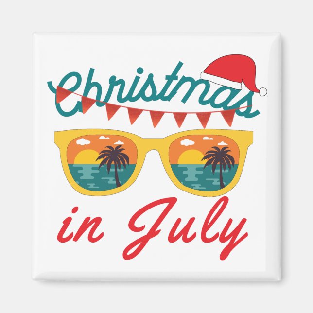 Imã Natal Em Julho (Frente)