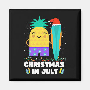 Imã Natal Em Julho Abacaxi Natal Em Julho Decoração
