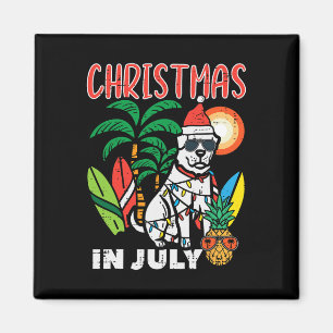 Imã Natal Em Julho Amante De Cachorro Praia Natal De V