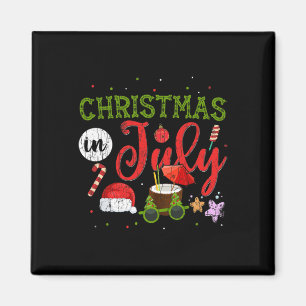 Imã Natal Em Julho Camisetas Divertidas Singles Papai 