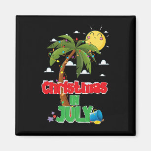 Imã Natal Em Julho Férias De Verão Praia Natal Holid