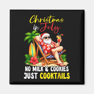 Imã Natal em julho havaiano papai noel praia verão xma