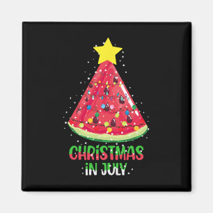 Imã Natal Em Julho Melancia Árvore De Natal De Verão