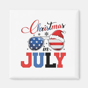 Imã Natal em julho Papais noeis engraçados Natal 4-07