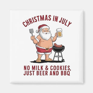 Imã Natal em julho: Sem Leite, Sem Cookies, Apenas Cer