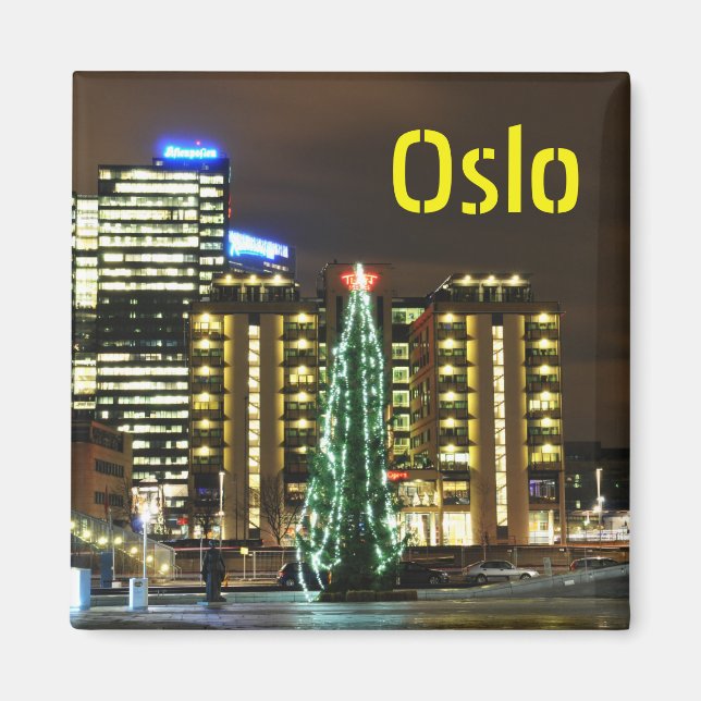 Imã Natal em Oslo, Noruega (Frente)