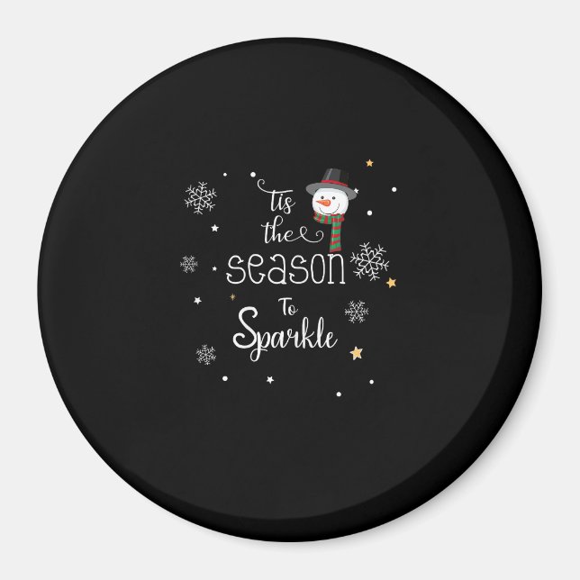 Imã Natal Esta É A Época De Sparkle (Frente)