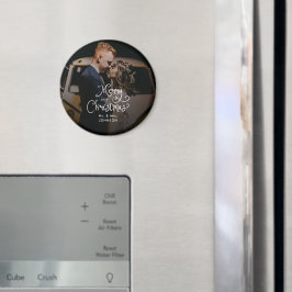 Imã Natal Feliz Roteiro Caprichoso Foto Personalizada 